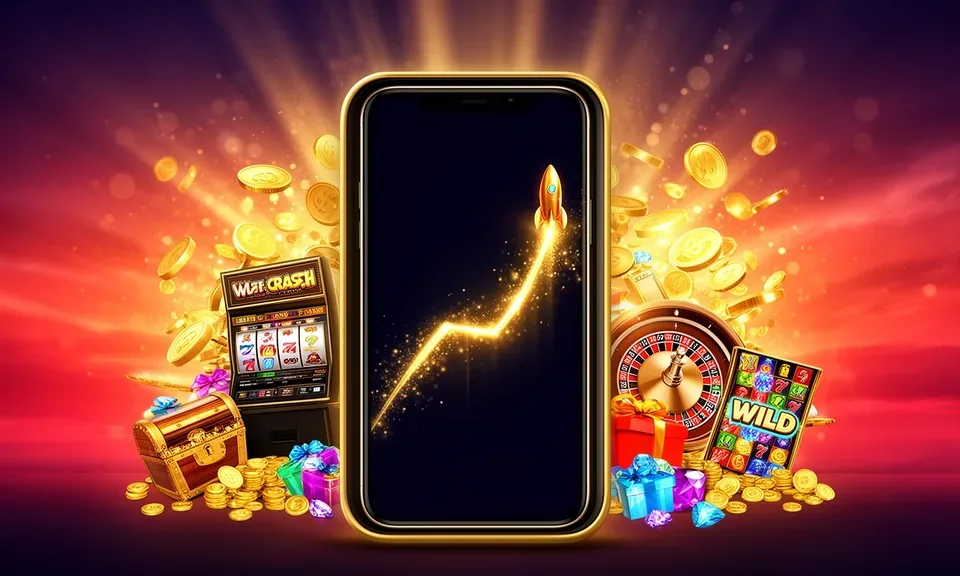 Mobile casino lobby